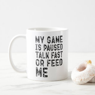 Taza De Café Amante de los videojuegos Mi juego está pausado Ge