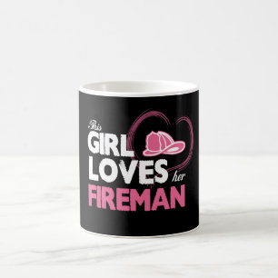 Taza De Café Amante del bombero