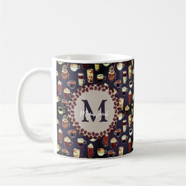 Taza De Café Amante del café del Día de la Madre