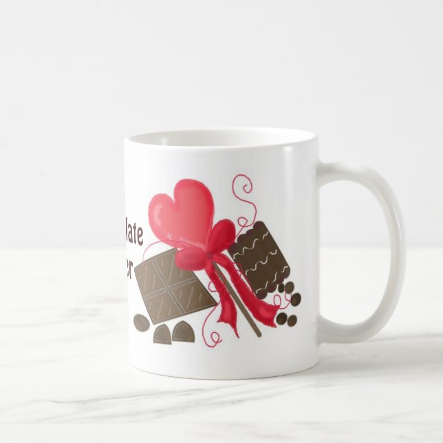 Taza De Café Amante del chocolate (Derecha)