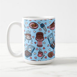 Taza De Café Amante del chocolate lindo