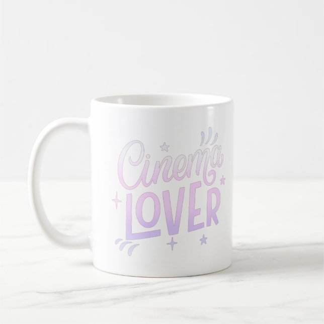 TAZA DE CAFÉ AMANTE DEL CINEMA (Izquierda)