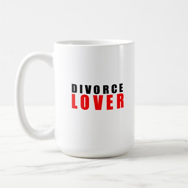 Taza De Café Amante del divorcio (Izquierda)