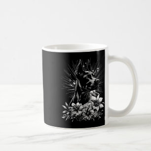 Taza De Café Amante del estilo de tatuaje Doberman Pinscher Per