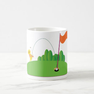 Taza De Café Amante del golf: Agujero en uno