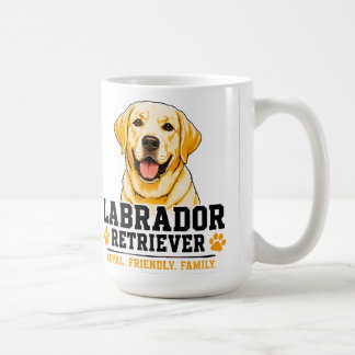 Taza De Café 🐾 Amante del Labrador Retriever 🐾
