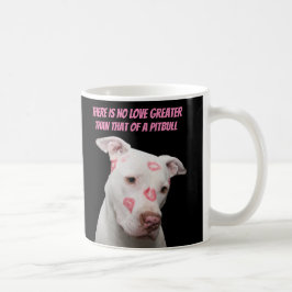Taza De Café Amante Editable de Pitbull
