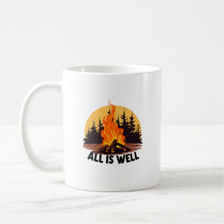 Taza De Café Amante natural de camping al aire libre