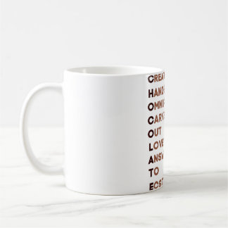 TAZA DE CAFÉ AMANTES ACRÓSTICOS DEL DÍA MUNDIAL DEL CHOCOLATE