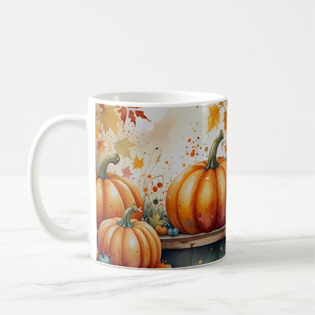 Taza De Café Amantes de calabaza (Izquierda)