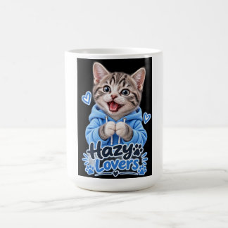 Taza De Café Amantes de Hazy Básico