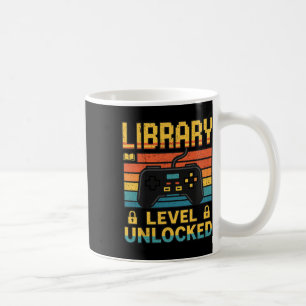 Taza De Café Amantes de la biblioteca Maestros Divertido Videoj