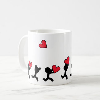 Taza De Café Amantes de la carrera