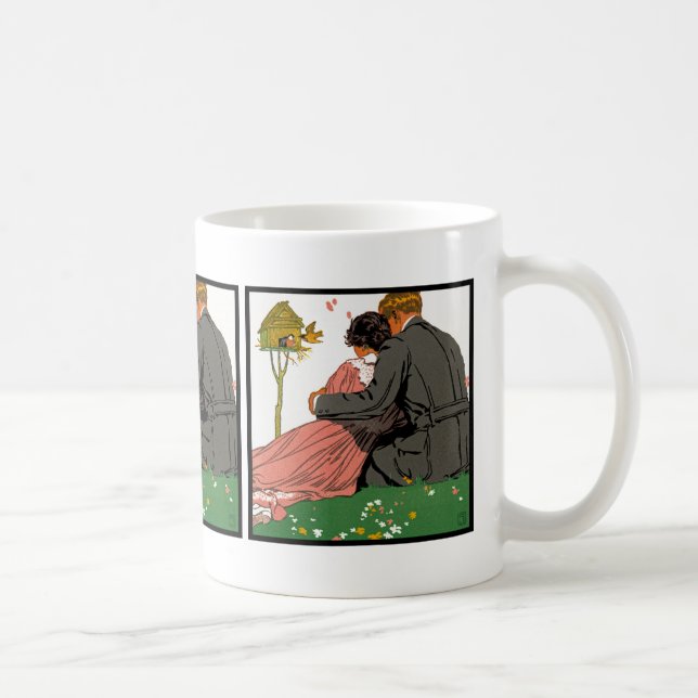 Taza De Café Amantes de la moda (Derecha)