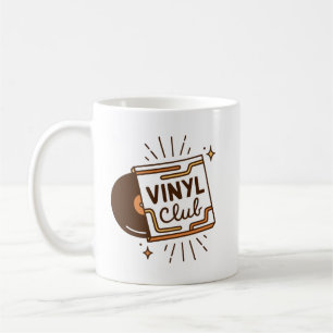 Taza De Café Amantes de la música analógica en vinilo club