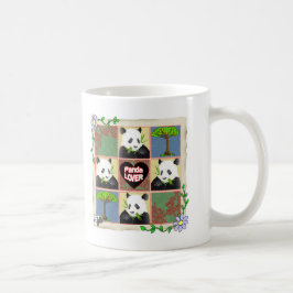 TAZA DE CAFÉ AMANTES DE LA PANDA - REGALOS