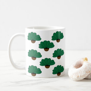 Taza De Café Amantes de las Plantas Plantas de Maceta Verdes