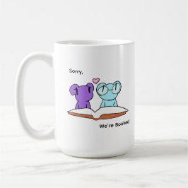 Taza De Café Amantes de libros de ranas lindas