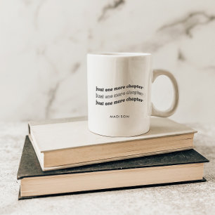 Taza De Café Amantes de libros minimalistas personalizados 'Sol