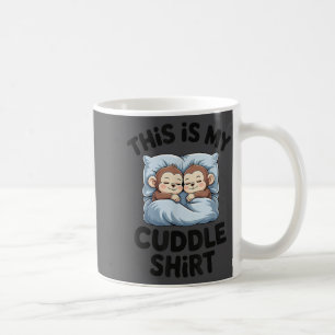 Taza De Café Amantes de monos bebés lindos esto es mi abrazo
