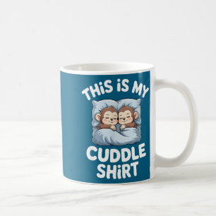 Taza De Café Amantes de monos bebés lindos esto es mi abrazo