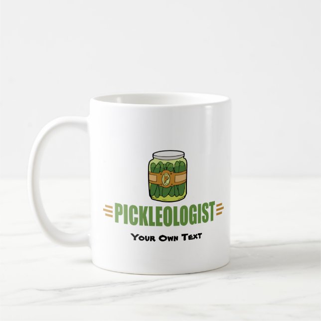Taza De Café Amantes de PICKLEOLOGIST (Izquierda)