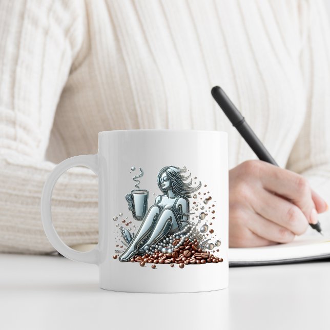 Taza De Café Amantes del café cerámica Mug (Subido por el creador)