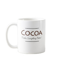 Amantes del chocolate al cacao