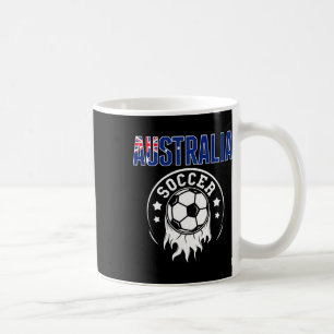 Taza De Café Amantes del fútbol Australia Jersey Bandera austra