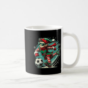 Taza De Café Amantes del fútbol del elfo lindo niños Chicas