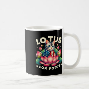Taza De Café Amantes del gato de la bandera estadounidense de L