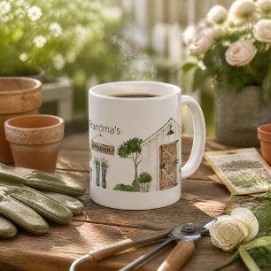 Taza De Café Amantes del Jardín Jardinería