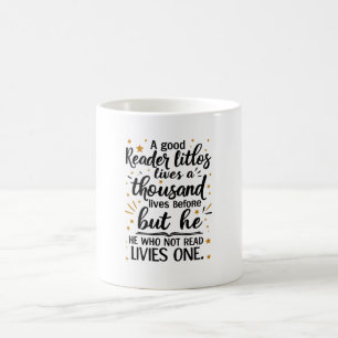 Taza De Café Amantes del Libro