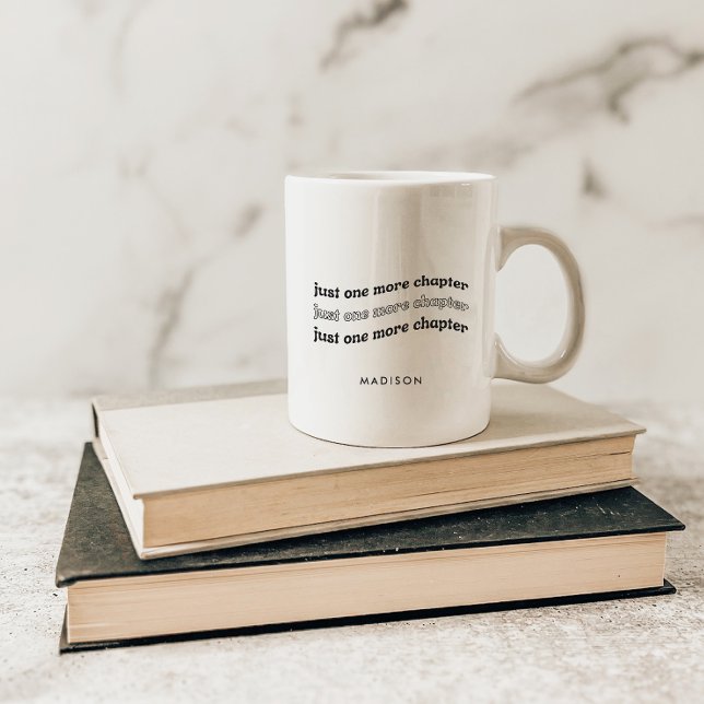 Taza De Café Amantes del libro "Just One More Chapter", Persona (Subido por el creador)