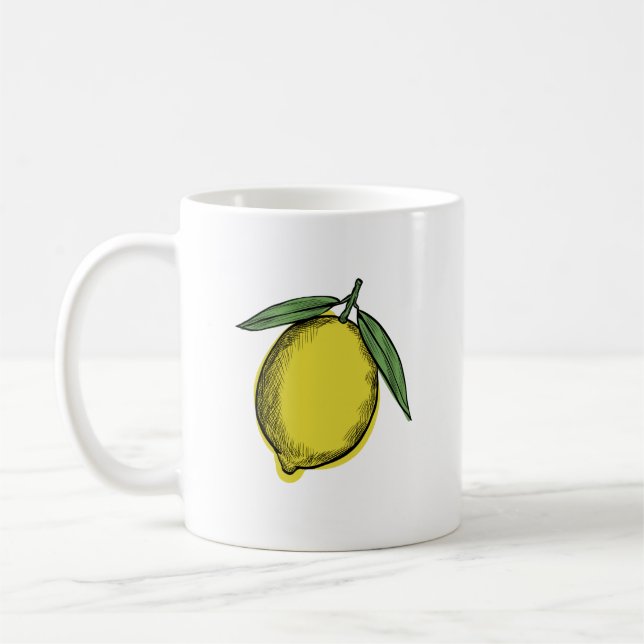 Taza De Café Amantes del limón (Izquierda)