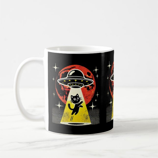 Taza De Café Amantes del secuestro de gatos extranjeros y dueño (Izquierda)