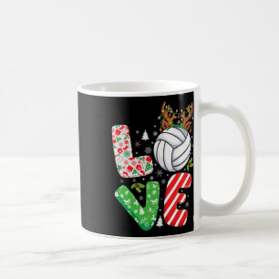 Taza De Café Amantes del voleibol niños Chicas niños Navidades 