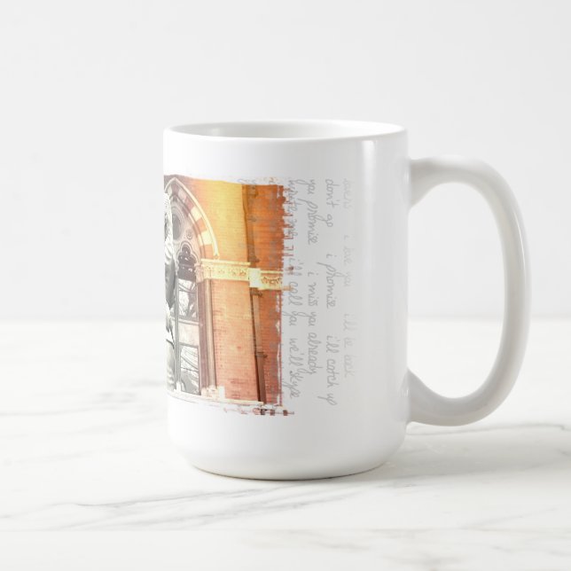 Taza De Café AMANTES "distancia " (Derecha)
