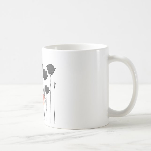 Taza De Café amapola (Derecha)