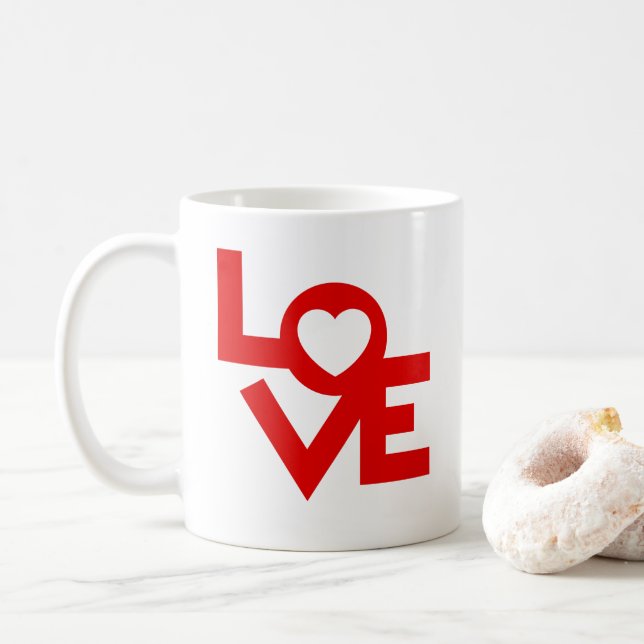 Taza De Café Amar (Con donut)
