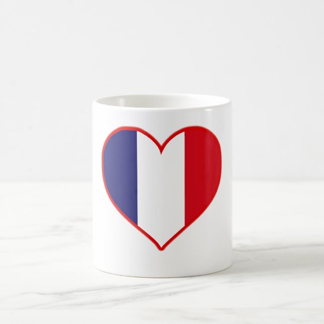 Taza De Café Amar a Francia (Centro)
