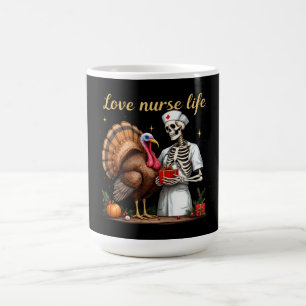 Taza De Café Amar a la enfermera la vida celebra tu pasión por