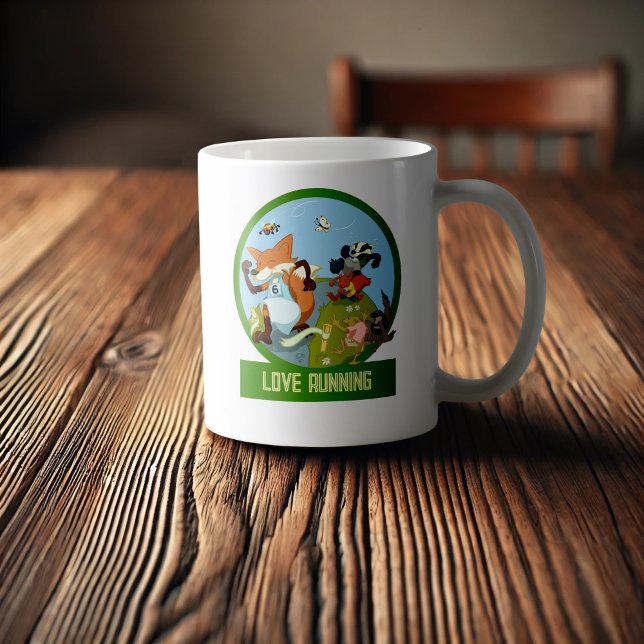 Taza De Café Amar a los cómicos Personalizados de raza animal e (Subido por el creador)