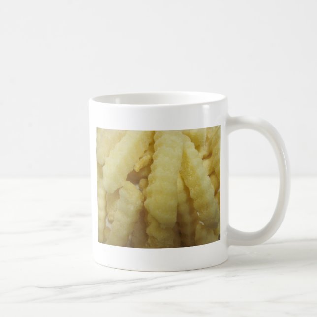 Taza De Café Amar a los Fries Franceses (Derecha)