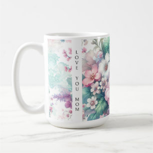 Taza De Café Amar a mamá   Flores acuáticas