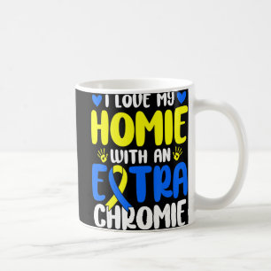 Taza De Café Amar A Mi Homie Con El Síndrome De Caída De Cromio