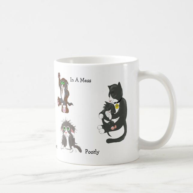 Taza De Café Amar a mi Mamá Mug (Derecha)