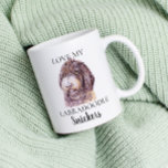 Taza De Café Amar a mi perro labrador<br><div class="desc">Este diseño puede ser personalizado en el área proporcionada cambiando la foto y/o el texto. O puede personalizarse haciendo clic en Personalizar esta plantilla y, a continuación, eligiendo la opción de hacer clic en el personalizar y eliminando o cambiando el color del fondo, agregando texto, cambiando el color o estilo...</div>