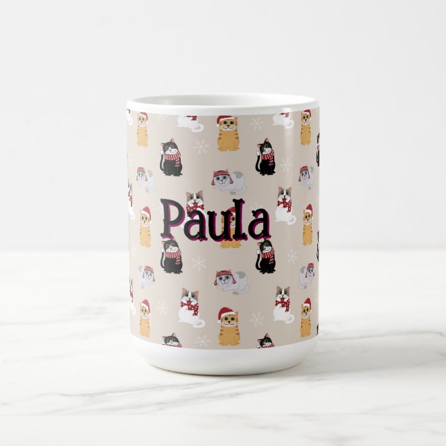 Taza De Café Amar a mis gatos (Centro)