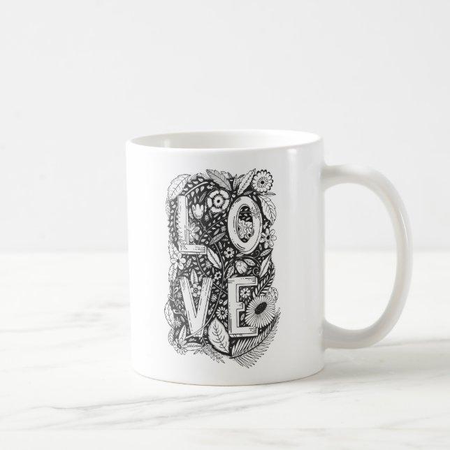 Taza De Café Amar a Mug (Derecha)